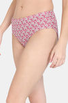 Rosaline Fleur Burst Medium Rise Full Coverage Hipster Panty (Pack of 3) - Multicolor — thumbnail 4